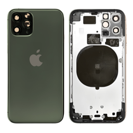 Rear Cover - Back Cover Housing iPhone 11 Pro Green - Charging Connector without Battery (Original Dismantled) Grade AB, wholesa