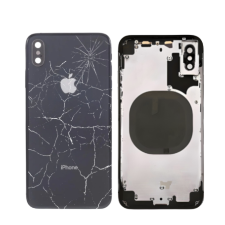 Téléphone, Smartphone Apple - Châssis Vide iPhone XS Noir (Origine Demonté) - Cassé, prix de gros.