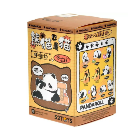 Peluche, Jouet Collectible - Figurine Blind Box Panda Roll Panda As A Cat PVC 52TOYS - 7-9 cm, prix de gros.