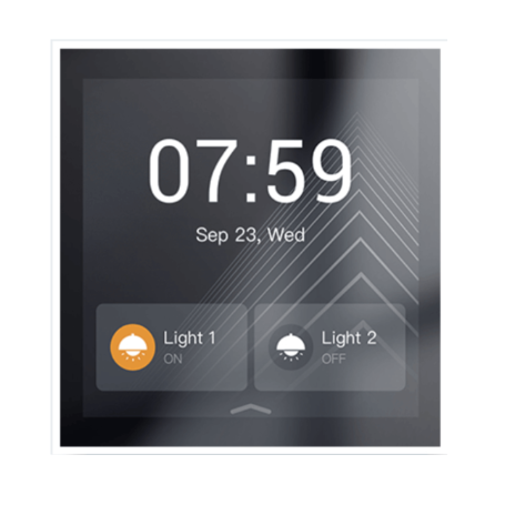 [Interrupteur intelligent, Commande murale] - Panneau de commande intelligent MixPad 4 (AI & Matter) Wi-Fi 2.4G & 5G, Bluetooth