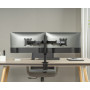 Bras, Monture, Support - Support de Double Moniteur 17" à 32" - 9 kg Max / VESA 75×75 / 100×100 - Superior Electronics SUPSPC002