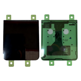 Back Glass, Rear Cover - Galaxy Z Flip7 FE (F761B) Black Rear Glass (Service Pack) - GH82-37608A, wholesale price