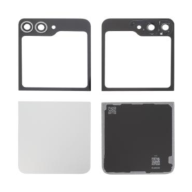 Dos, Vitre arrière - Vitre Arrière Galaxy Z Flip6 (F741B) Gris, prix de gros.