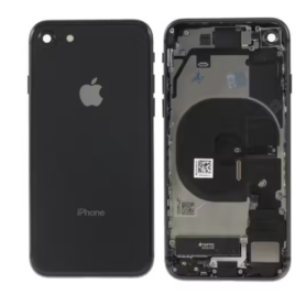 Châssis Complet iPhone 8 Noir - Connecteur Charge | Etech-Parts