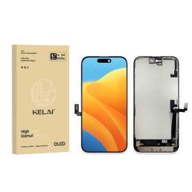 Écran, Display - Ecran iPhone 16 Plus (Hard OLED) KELAI - Support IC Change - Taille et Épaisseur d’Origine, prix de gros.