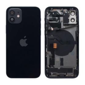 Châssis Complet iPhone 12 Noir - Connecteur de Charge | Etech-Parts