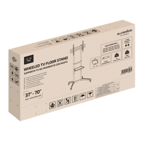 Support TV de Table Superior pour 23" à 42" – SUPSTV019 | Capacité 40 kg | Achat en Ligne