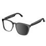 Eyewear, Glasses - AI Smart Glasses with Photochromic Lenses, Bluetooth, Music, Calls, Multifunctional for Driving A14 – Black, 