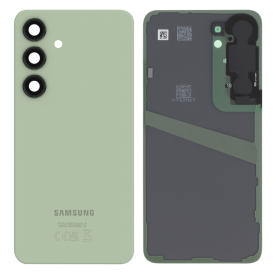 Dos, Panneau - Vitre arrière Samsung Galaxy S24 FE (S721B) Noir - Grade A, prix de gros.