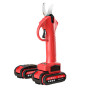 Sécateur, Ébrancheur - Sécateur électrique portable pour jardin avec batterie lithium amovible, coupe branches épaisses, acier c