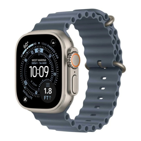 Smartwatch, Wearable - Apple Watch Ultra 3 5G Cellular Smartwatch 49mm Titanium Naturel with Ocean Band - New, wholesale price