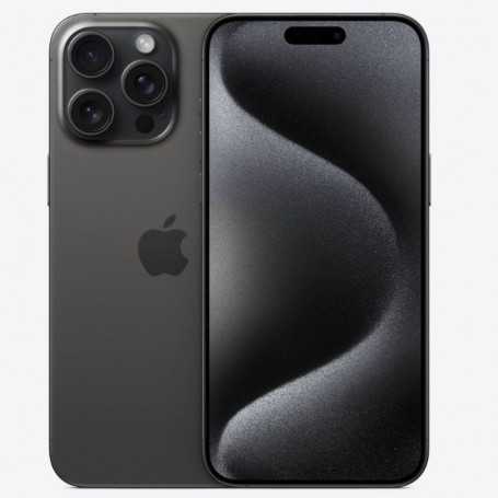 Smartphone Apple, Téléphone - iPhone 15 Pro 128 Go Titane Noir - Grade A avec boîte et sans accessoires, prix de gros.