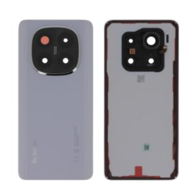 Back Glass, Rear Cover - Redmi Note 14 Pro Plus 5G Purple Rear Glass (Service Pack) - 5600230O16U00, wholesale price