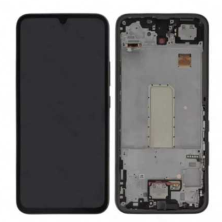 Écran, Display - Ecran Samsung Galaxy A34 5G (A346B) Violet + Châssis (Original Démonté) - Grade A, prix de gros.