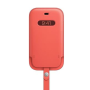 Case, Cover - Protective Case for Apple iPhone 12 Mini Genuine Leather Cover with MagSafe MHMN3ZE/A (Apple) - Pink, wholesale pr