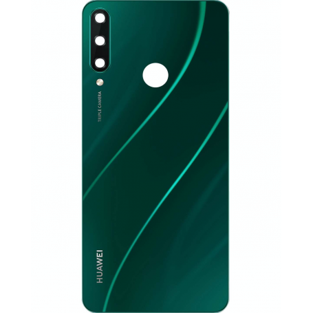 Vitre arrière HUAWEI Y6p Vert Avec Adhesif (Sans Logo)