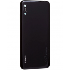 Vitre arrière HUAWEI Y6s 2019 Noir Avec Adhesif (Sans Logo)