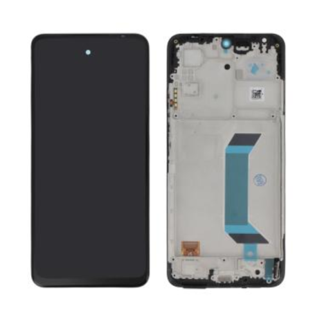Ecran Redmi Note 12 5G/Poco X5 5G Noir + Châssis | Etech-Parts