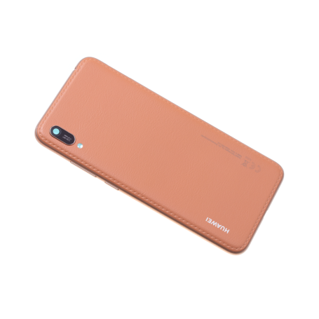 Vitre arrière HUAWEI Y6s 2019 Or Avec Adhesif (Sans Logo)
