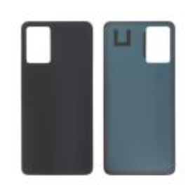Back Glass, Rear Cover - Redmi Note 11 Pro Plus 5G Black Rear Glass (No Logo), wholesale price