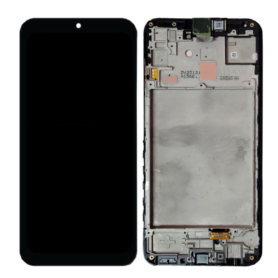 Écran, Display - Ecran Samsung Galaxy A15 5G/4G (A156B/A155F) Noir + Châssis (Original Démonté) - Grade B, prix de gros.