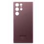 Back Glass - Samsung Galaxy S22 Ultra 5G Bordeaux Rear Glass Without Frame Lens (Original Disassembled) - Grade B, wholesale pri