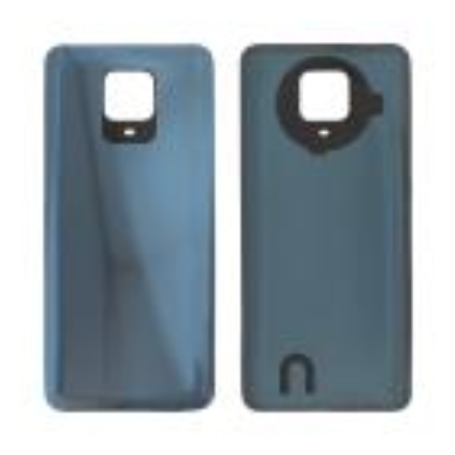 Back Glass, Rear Cover - Redmi Note 9 Pro Grey Rear Glass (No Logo), wholesale price