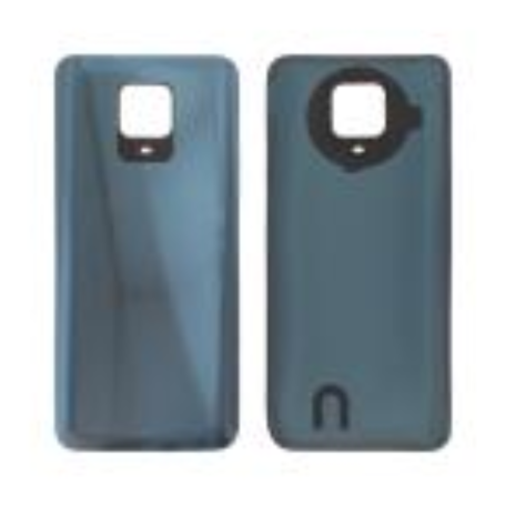 Back Glass, Rear Cover - Redmi Note 9S Rear Glass - Grey (No Logo), wholesale price