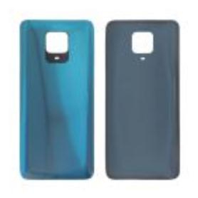 Back Glass, Rear Cover - Redmi Note 9S Blue Rear Glass (Without Logo), wholesale price