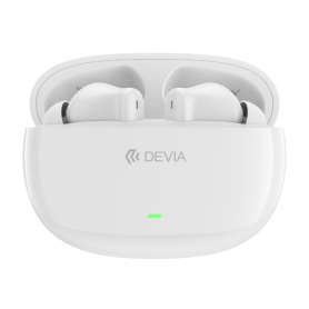 Earbuds, Bluetooth Headphones - Wireless In-Ear Earphones with USB-C Charging Case Devia TWS Lite2 - White, wholesale price