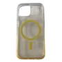 Étui, Protection, Housse - Coque de Protection Transparent avec MagSafe pour iPhone 15 Plus- Next Mobile - Jaune, prix de gros.