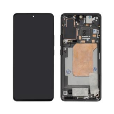 Display, Screen - Xiaomi 13 Pro Black Screen + Frame (Original Refurbished), wholesale price