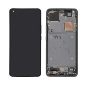 Display, Screen - Xiaomi Mi 11 Ultra Black Screen + Frame (Original Refurbished), wholesale price