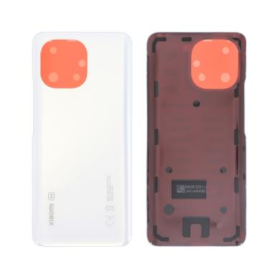 Back Glass, Rear Cover - Xiaomi Mi 11 5G White Rear Glass (Service Pack) - 550500014w1l, wholesale price