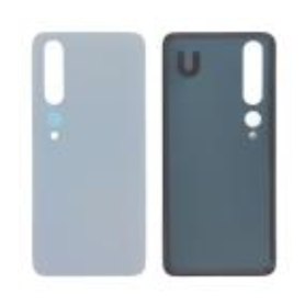 Back Glass, Rear Cover - Xiaomi Mi 10 Pro 5G White Rear Glass (No Logo), wholesale price
