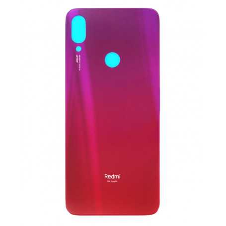 Rear Glass Xiaomi Redmi Note 7 Red With Adhesive