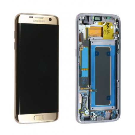 Samsung Galaxy S7 Edge (G935F) Screen in Platinum Gold (Service Pack)