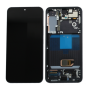 Display, Screen - Samsung Galaxy S22 (S901B) Black Screen Frame (Service Pack) - GH82-27520A-GH82-27521A, wholesale price