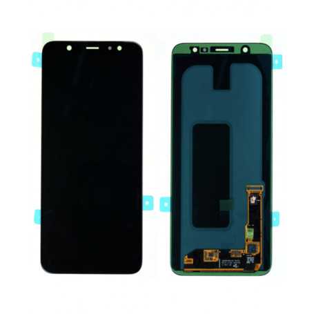 Ecran Samsung Galaxy A6+ 2018 (A605F) Noir (Service Pack) - GH97-21878A-21907A