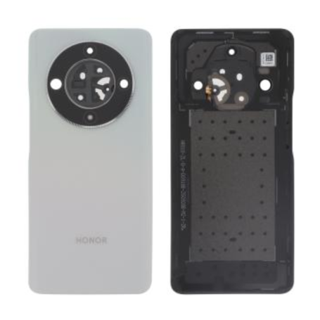Back Glass, Rear Cover - Honor Magic 6 Lite 5G Silver Rear Glass (Service Pack) - 0235AHJQ, wholesale price