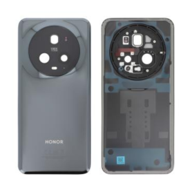 Vitre arrière, Dos - Vitre Arrière Honor Magic 5 Pro Noir (Service Pack) - 0235AFDB, prix de gros.