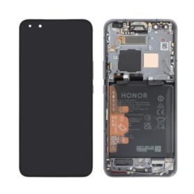 Vitre arrière, Dos - Vitre Arrière Honor Magic 5 Pro Noir (Service Pack) - 0235AFDB, prix de gros.
