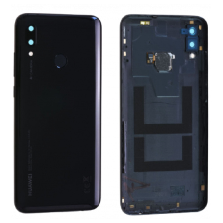Back Glass - HUAWEI P Smart 2019 Rear Window Black (Original Removed) - Grade A, wholesale price