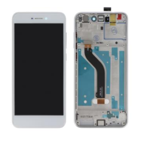 Écran, Display - Ecran Huawei P8 Lite 2017/Honor 8 Lite Blanc + Châssis, prix de gros.
