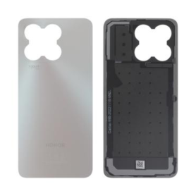 Back Glass, Rear Cover - Honor X8a Silver Rear Glass (Service Pack) - 0235AEUR, wholesale price