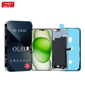 Écran, Display - Ecran iPhone 15 Pro Max (OLED) ZY - Diagnostiquable, prix de gros.