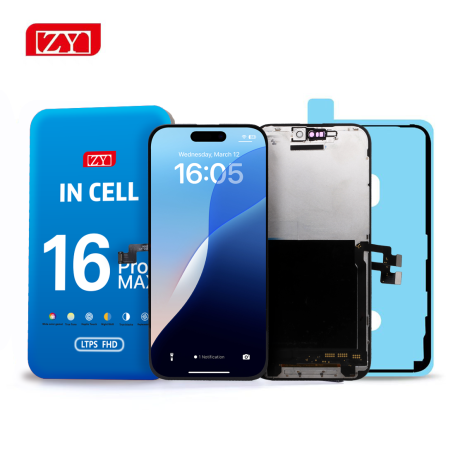 Display, Screen - Screen iPhone 16 Pro Max (INCELL) ZY - COF - FHD1080p - Diagnosable, wholesale price