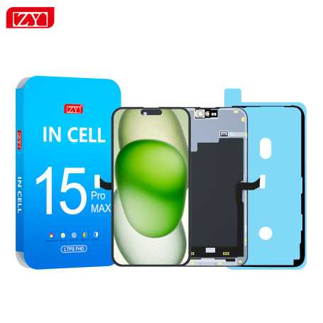 Écran, Display - Ecran iPhone 15 Pro Max (INCELL) ZY - COF - FHD1080p - Diagnostiquable, prix de gros.