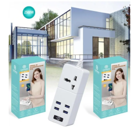 Chargeur USB, Adaptateur secteur - Multiprise USB portable CIAOBOSI TX-9674 2500W, 3.1A, 110-250V, prix de gros.