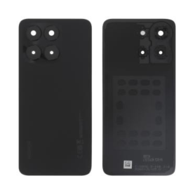 Back Glass, Rear Cover - Honor X6a Black Rear Glass (Service Pack) - 9707AASJ, wholesale price
